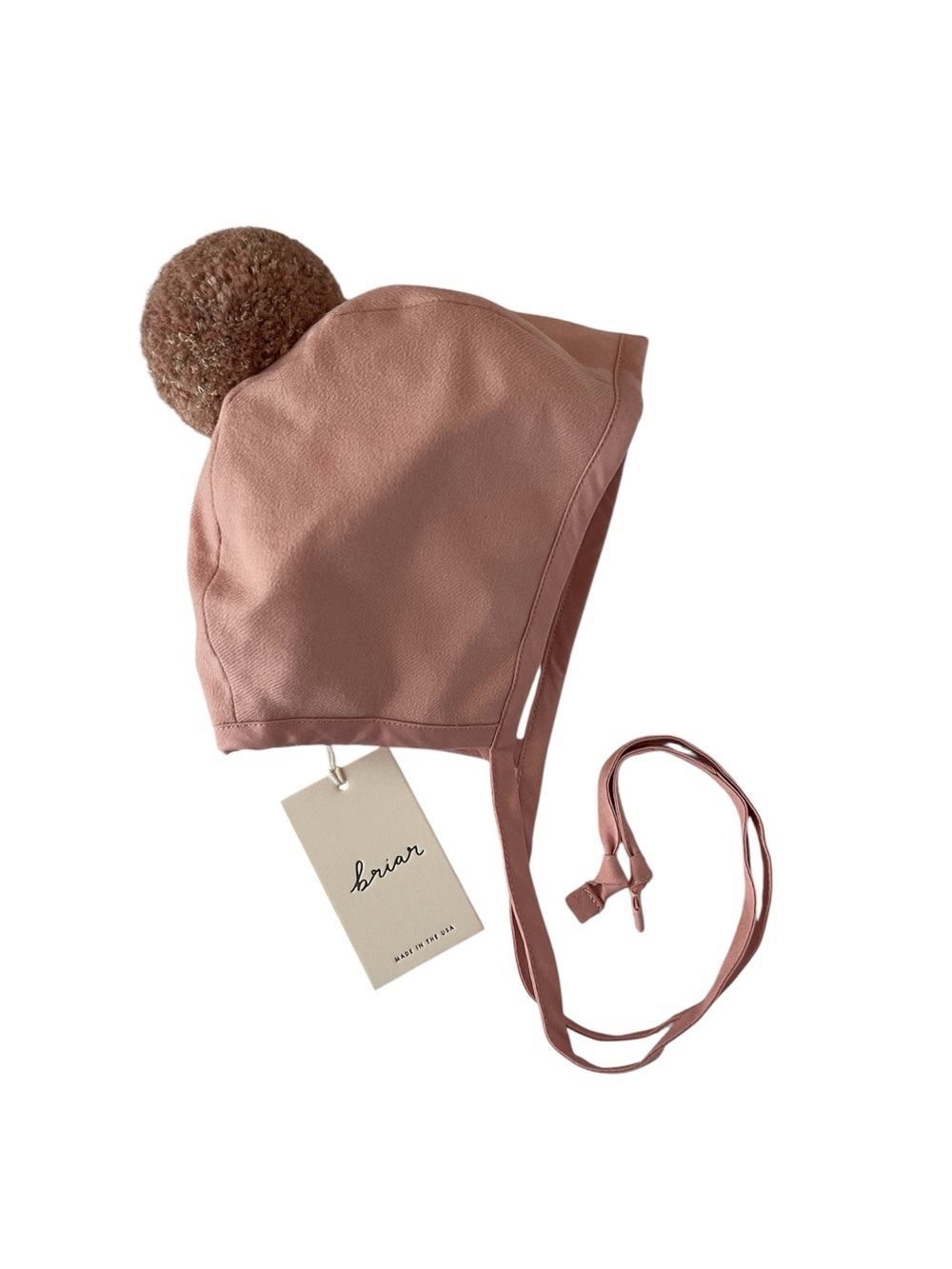 NEW Briar Pink Pom Bonnet